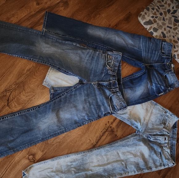 Salvage, Bke, silver jeans Co, Buffalo, hollister, American eagle, buckle black, - Picture 8 of 9